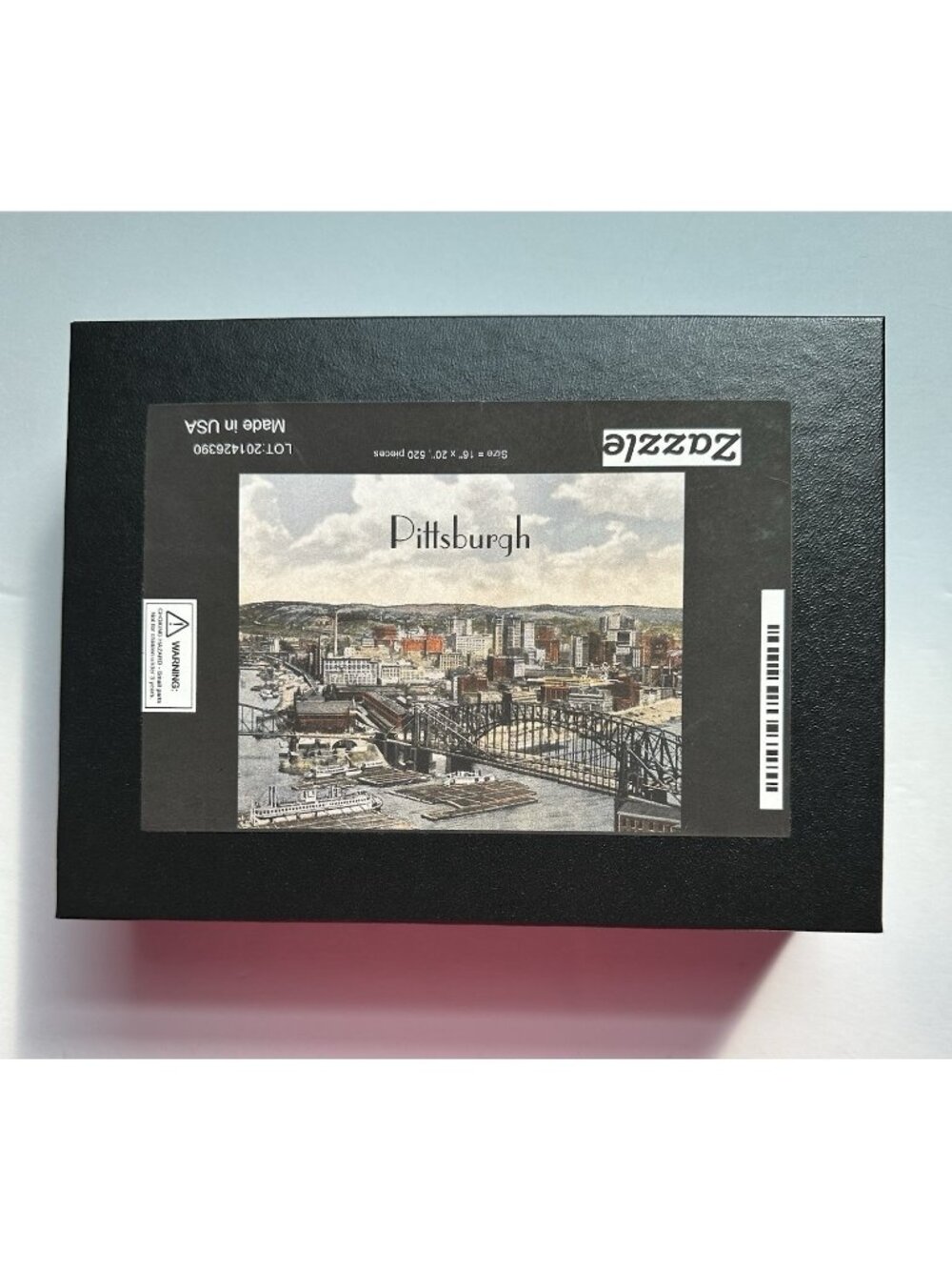 Zazzle Jigsaw Puzzle The Pittsburgh Point Riverfront 1931 16”x 20” 520 Pieces